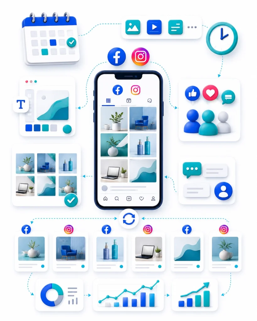 agence gestion facebook instagram sud ouest