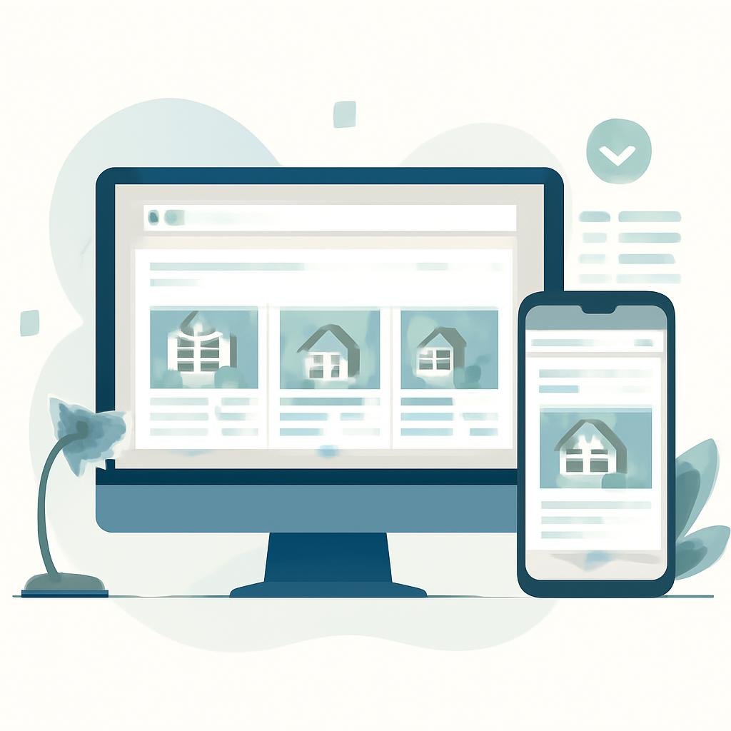 Moteur de recherche immobilier sur un site d’agence locale