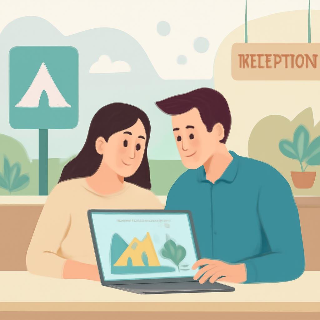 Un site internet de camping facilite la réservation et rassure les vacanciers
